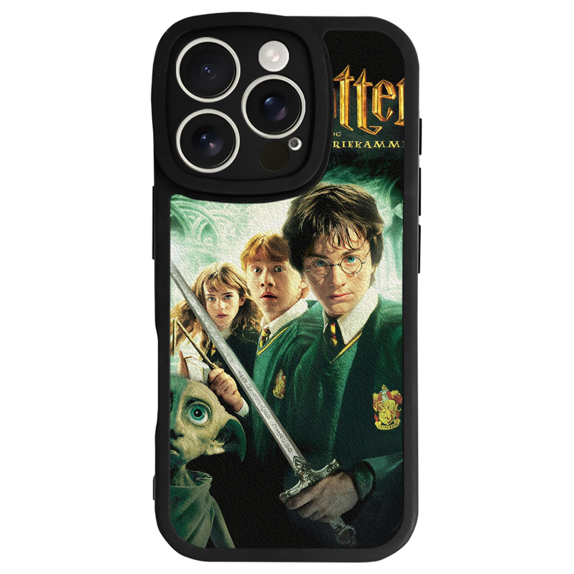 （画像用） Harry Potter ハリー・ポッターシリーズ 【iPhone 16シリーズ対応】シリコンスマホケース（レザー調） 材質：シリコン